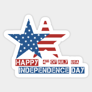 Happy independence day Sticker